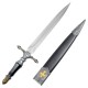 Ornamental Templar Dagger (ZS213), A Symbol of Medieval Valor — Crafted for Display and Collection
